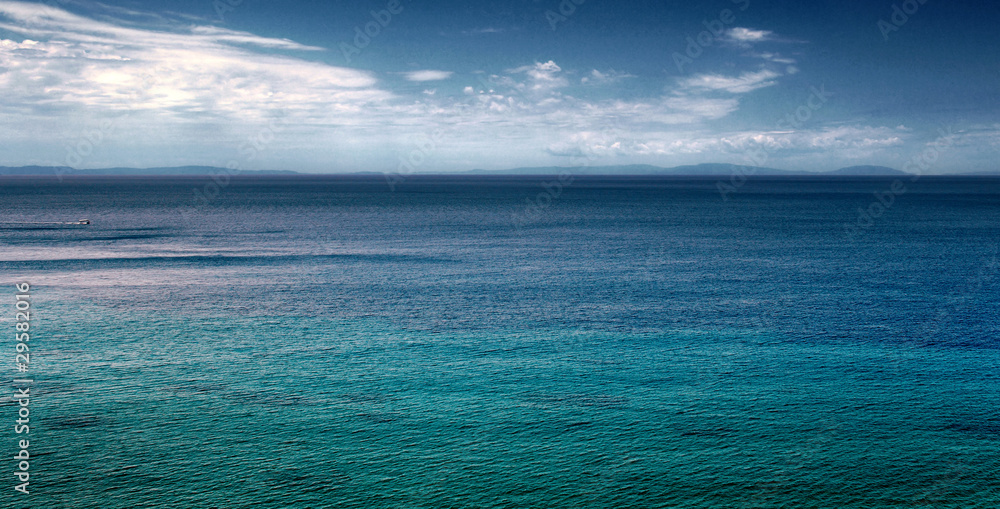 Obraz premium Blue Sky and Sea