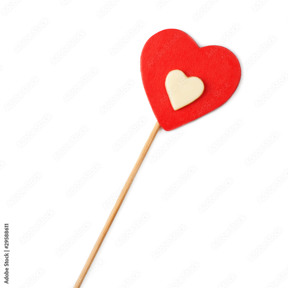 Valentine's day heart isolated Valentine's day heart isolated