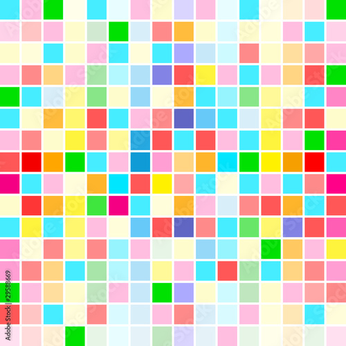 rainbow colors are random scattered