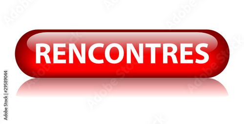 Bouton Web "RENCONTRES" (agence matrimoniale célibataires amour)
