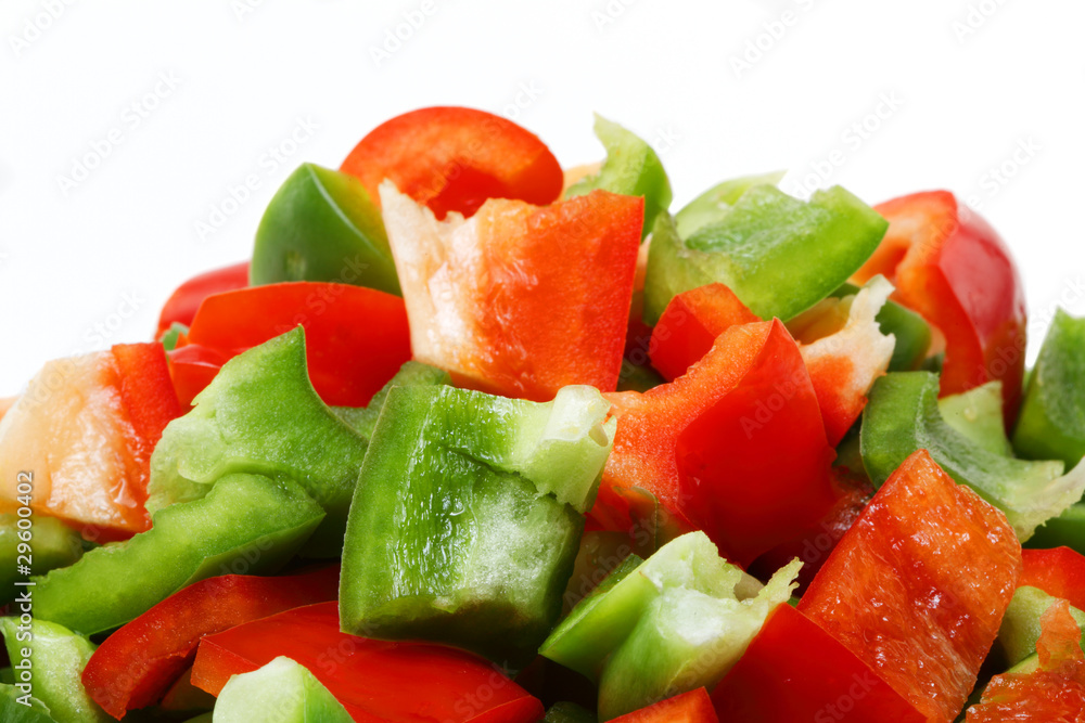 Salad from fresh pepper Salad from fresh pepper