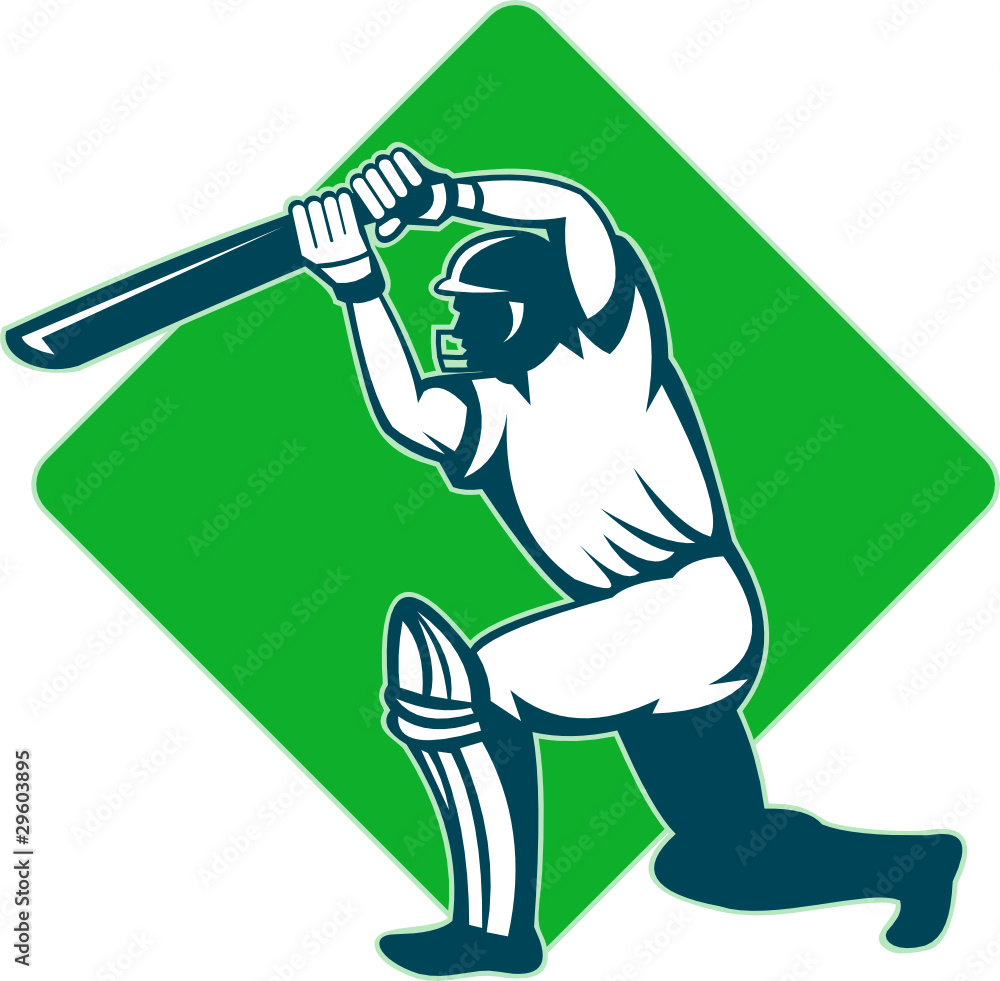 cricket player batting