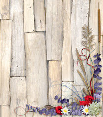 Organic Floral Background Design 2