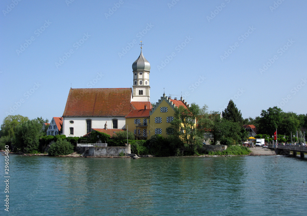Church on the Lake Constance