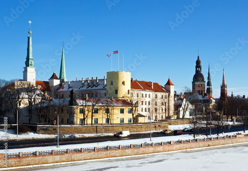 Central part of Old Riga