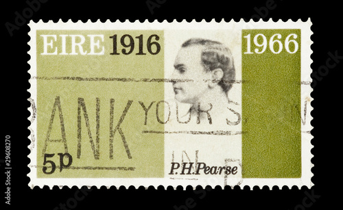Eire stamp featuring Irish revolution martyr Patrick Pearse