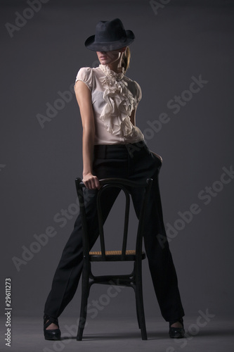 woman cabaret dancer