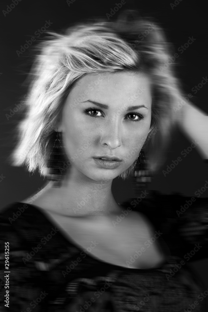 Beautiful blonde woman Beautiful blonde woman