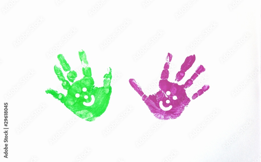 Fototapeta premium Kinderhände