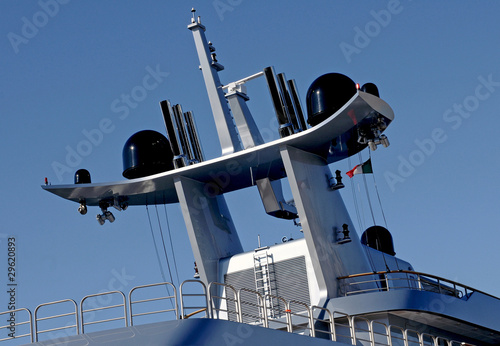 grey yacht photo