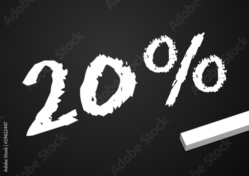 Chalkboard 20%