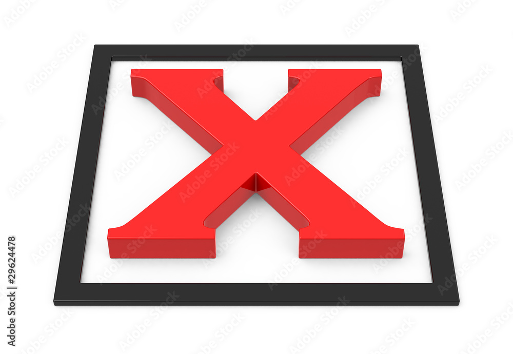 Fototapeta premium Rotes Kreuz