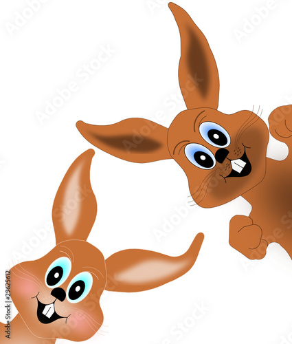 Hasenpärchen