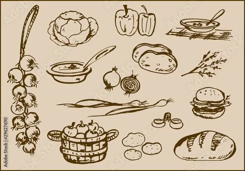 food background