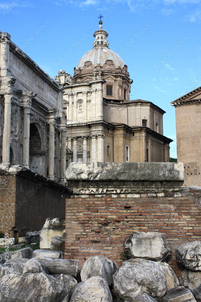 Fototapeta premium Rome - Forum Romanum