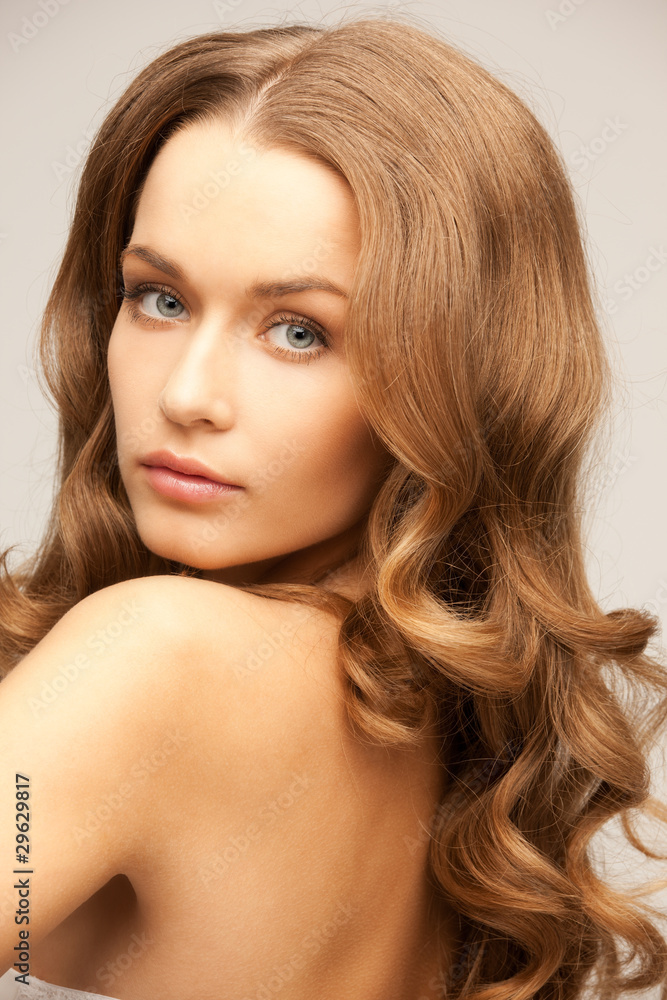 Naklejka premium lovely woman