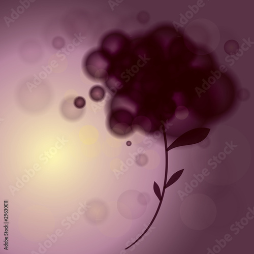 Abstract Flower background