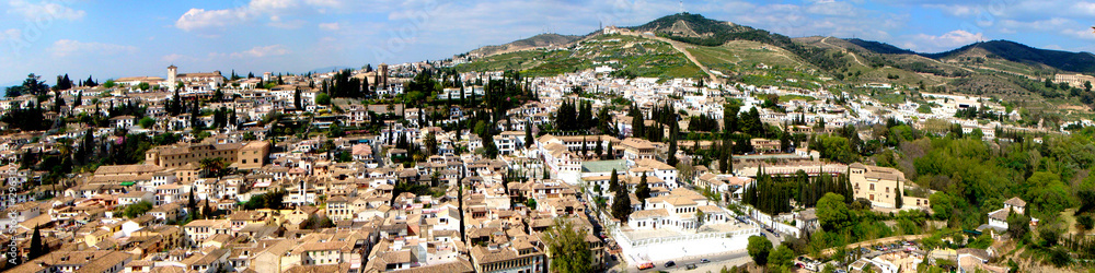 Panorama over Granada