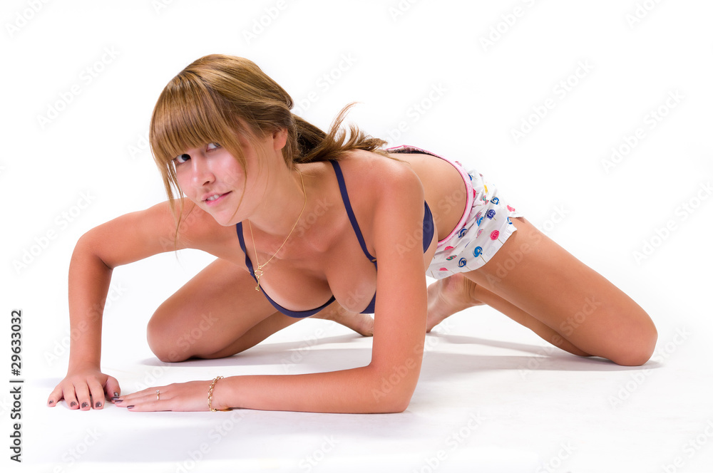 Obraz premium Sensual in pajamas