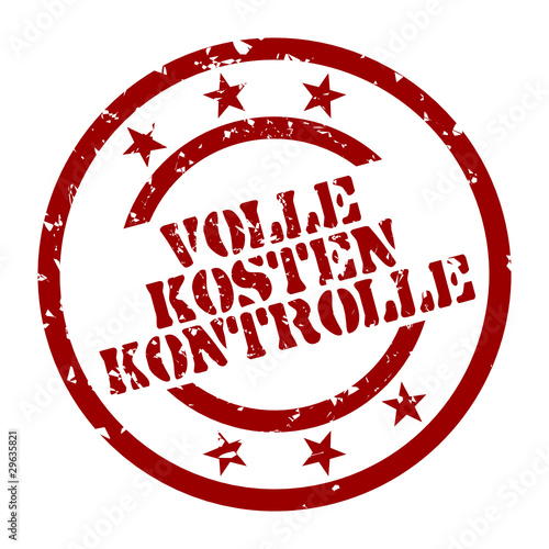 stempel volle kostenkontrolle I