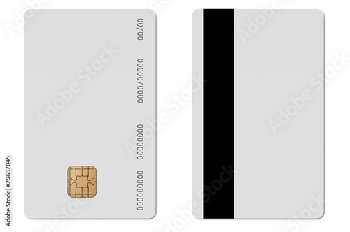 Blank ec credit card