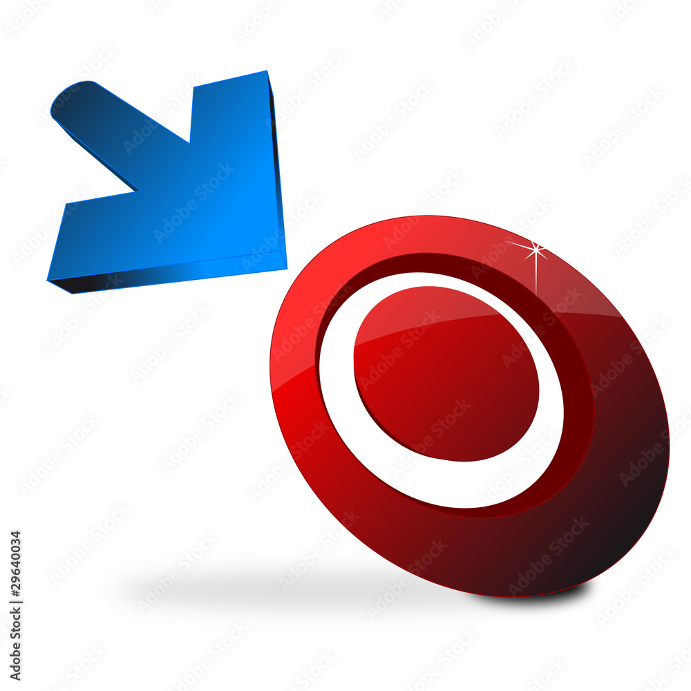 freccia target freccia target