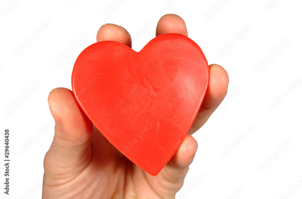 Cuore in mano. Hearth in hand Cuore in mano. Hearth in hand