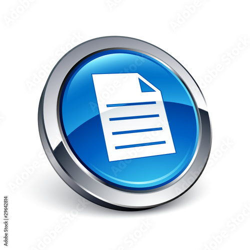 icône bouton internet fichier document