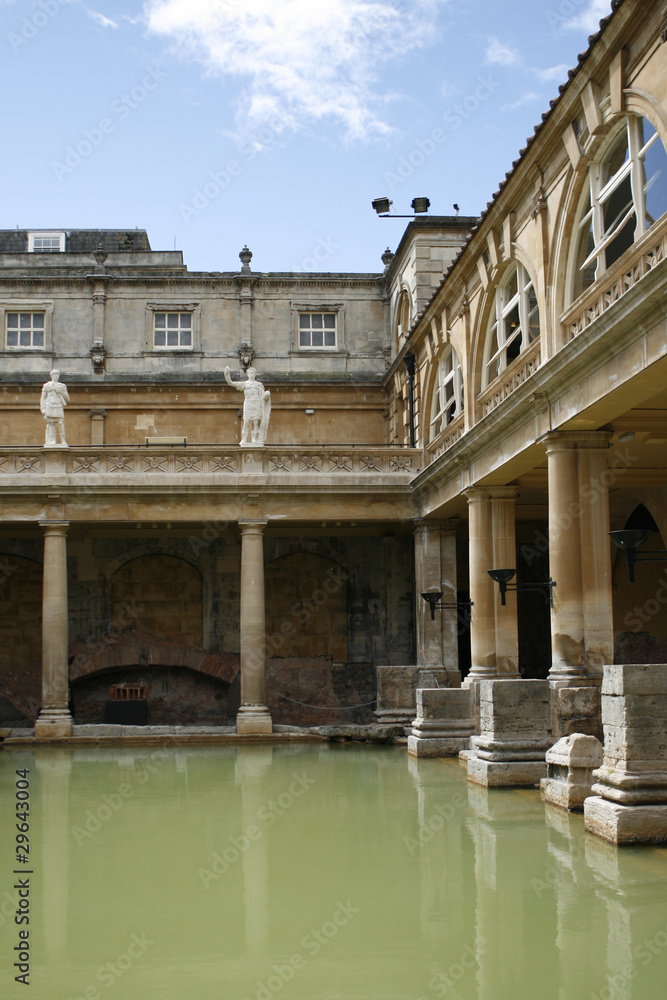 Roman Bath in England
