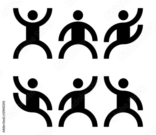 Figuren, schwarz