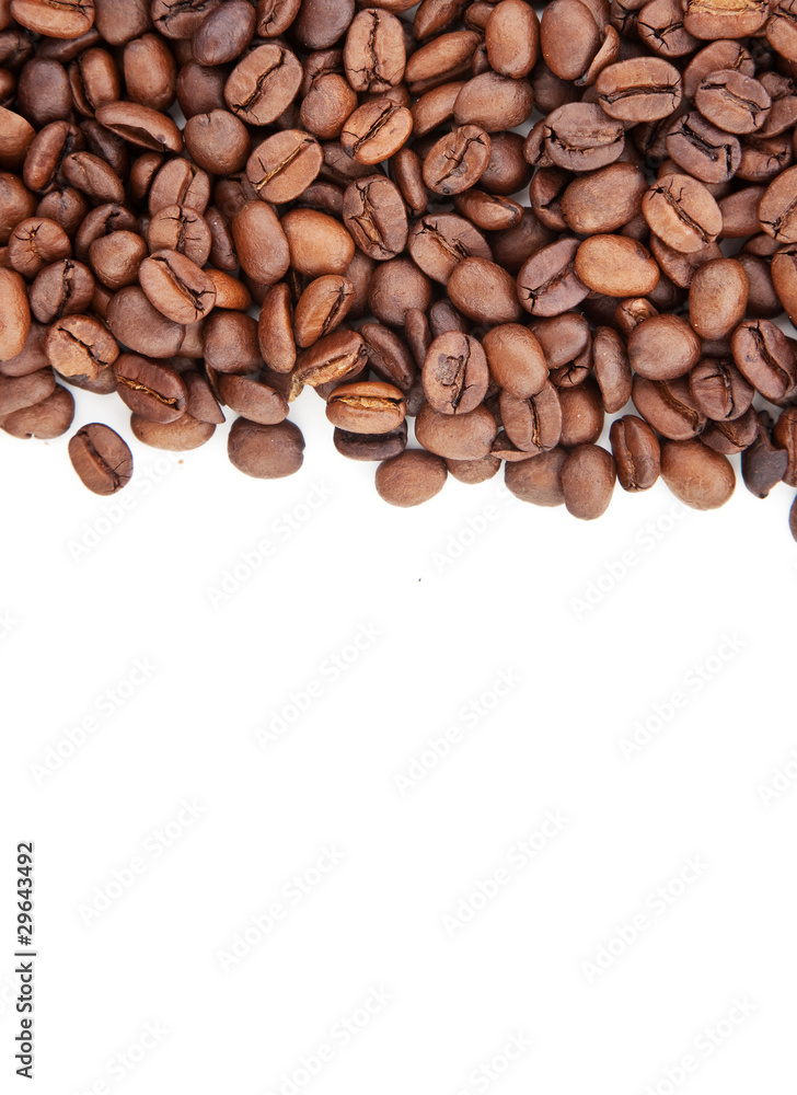 Brown roasted coffee beans Brown roasted coffee beans