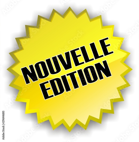 étiquette nouvelle édition