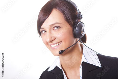 Businesswomen Headset photo