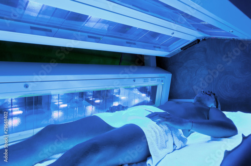 Abbronzatura su lettino