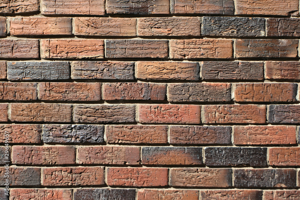 Obraz premium Stary ceglany mur.