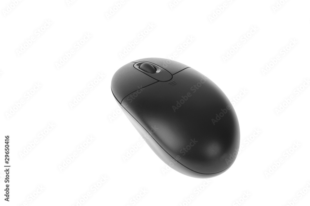 black computer mouse black computer mouse