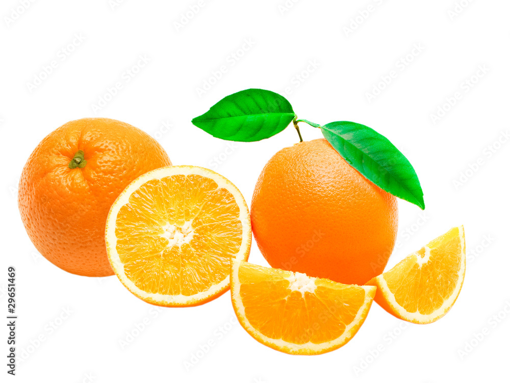 orange isolated on white background orange isolated on white background