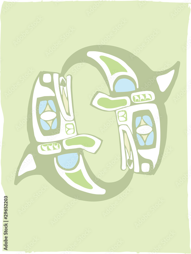 Obraz premium Spinning Orca #2