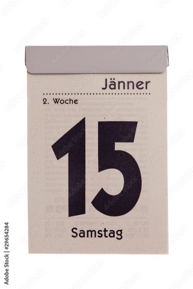 Abrisskalender