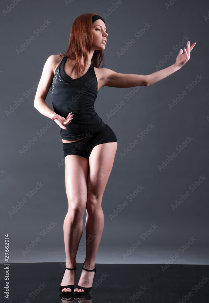 modern style dancer.
