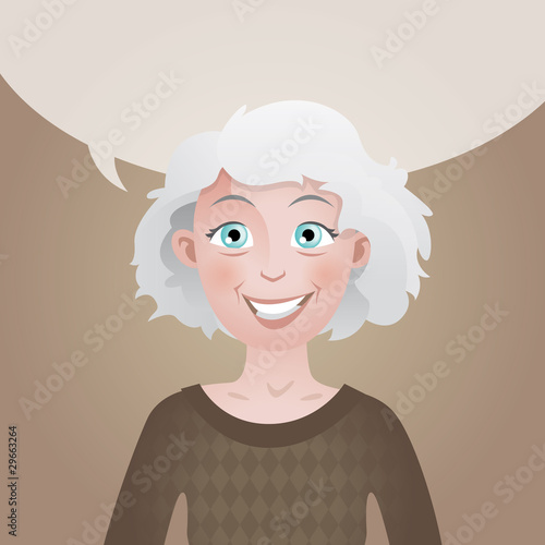 femme agée discution solitude témoignage