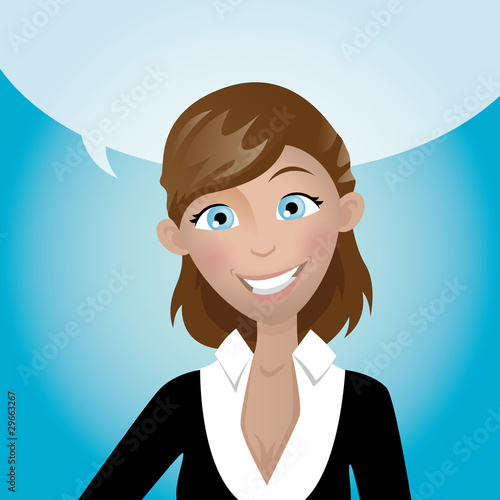 femme conférence