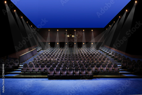 Bild auf Leinwand Sala cinema vuota