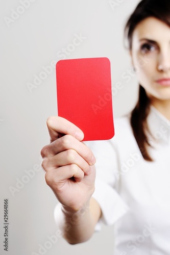 Red card