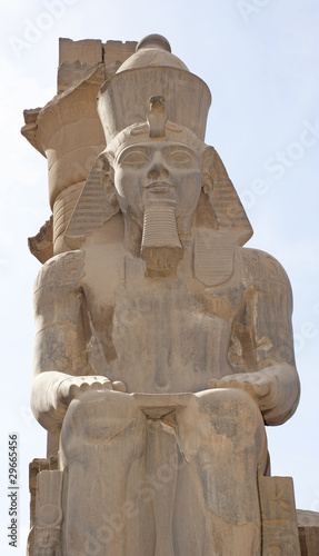 Statue of Ramses II at Luxor Temple