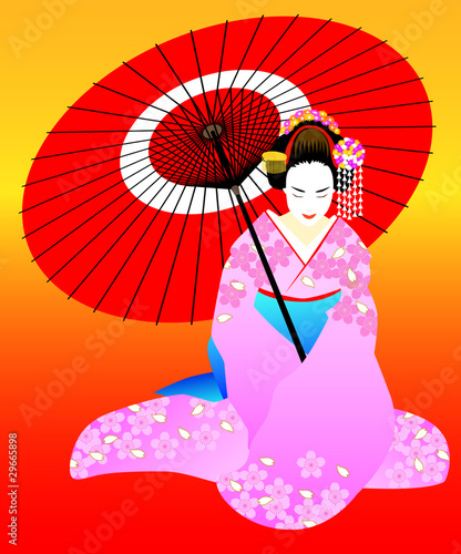 若い日本の女性
