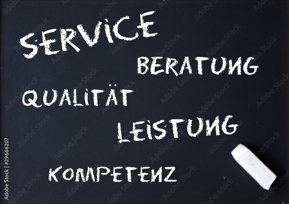 Fototapeta premium tafel service