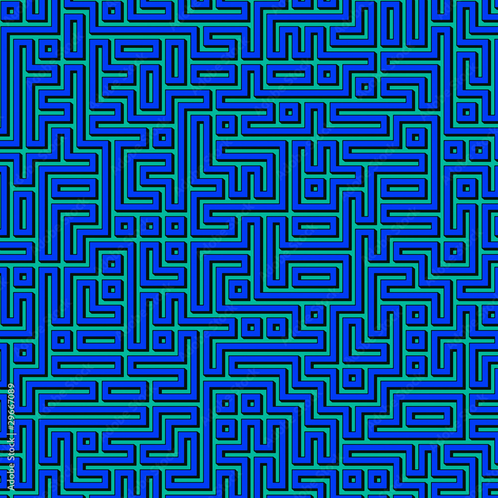 Labyrinth maze background