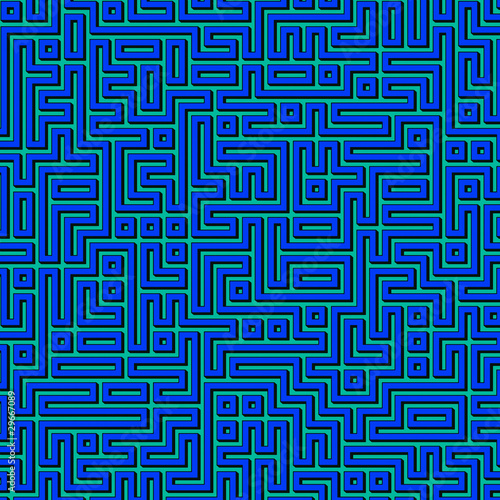 Labyrinth maze background