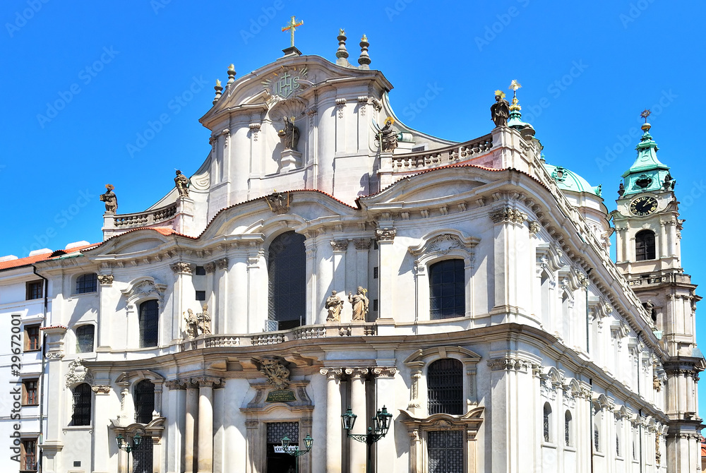 Fototapeta premium Prague. ST. Mikulas, 18 century